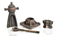 Ensemble d'objets de représentation d'éléments mécaniques, modèles pour le dessin industriel