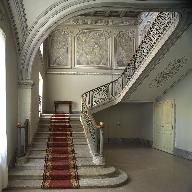 Décor du hall et de l'escalier d'honneur