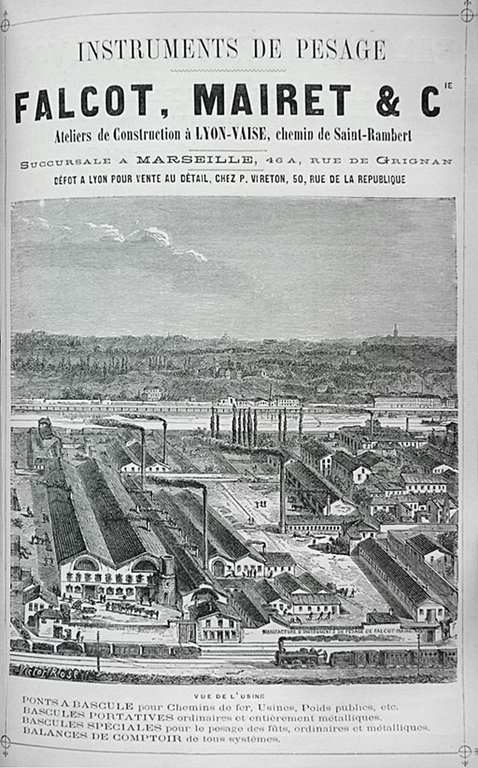 Usine d'instruments de mesure Falcot, Mairet et Cie puis Usine d'embouteillage Sté Guichard-Perrachon-Casino dite les Chais Beaucairois actuellement société Pathé-ciné