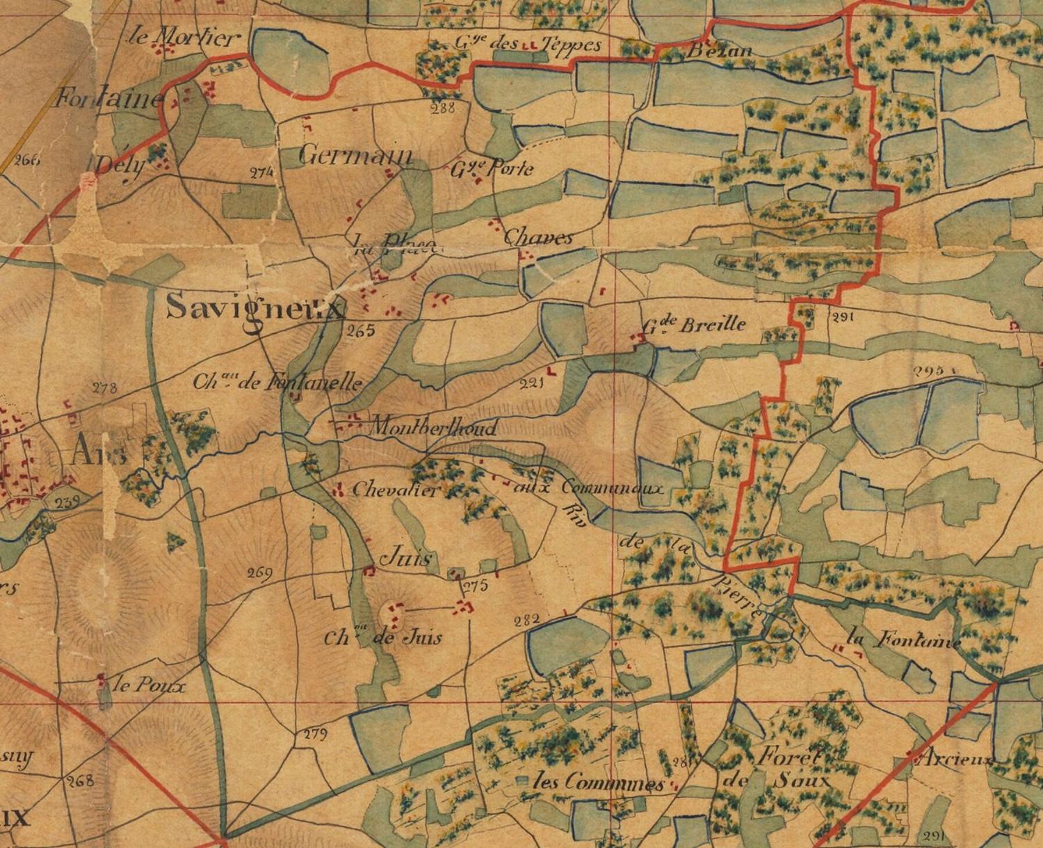 Présentation de la commune de Savigneux