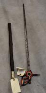 Epée d'un ensemble d'une épée et son fourreau
