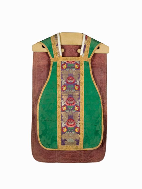 chasuble, étole : ornement vert