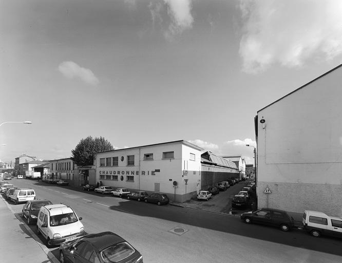 Usine de décolletage Faugier (A.) fabrique de boulons puis Usine de chaudronnerie dite La société Française de métaux et alliages blancs (S.A.) puis la chaudronnerie Pourprix SA