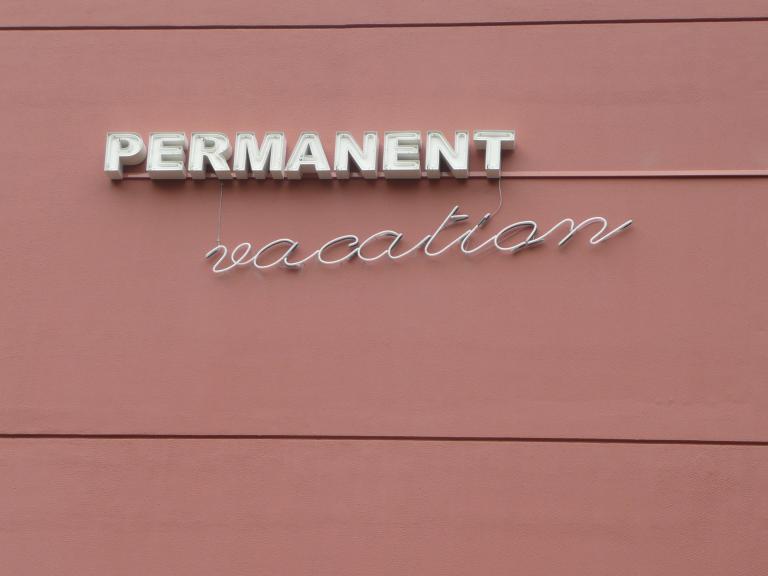 Revêtement mural (installation) : Permanent vacation