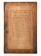 Objet de représentation de formes géométriques ou mathématiques, taximétrie (plateau avec légende d'utilisation)