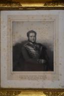 Estampe - Portrait de Léopold de Bourbon-Siciles