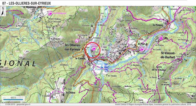 Moulinage, filature tissage Rocheberg et Fougeirol actuellement logement
