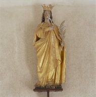 Statue : sainte Agathe