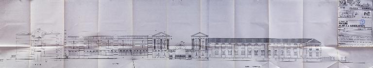 Lycée de garçons, actuellement lycée d'enseignement secondaire et supérieur Claude-Fauriel