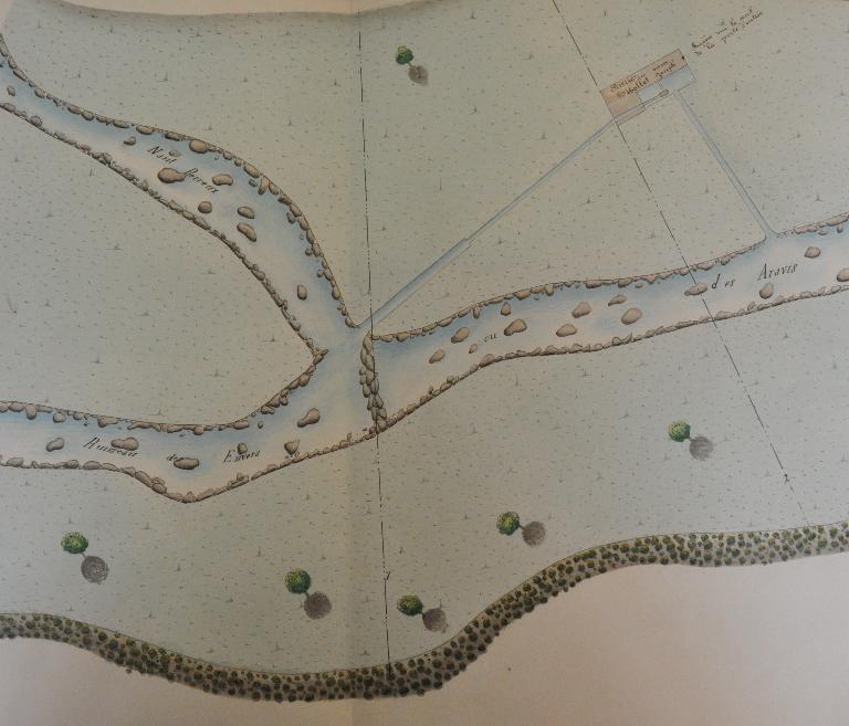 Scierie à bois de la Caillère actuellement vestiges