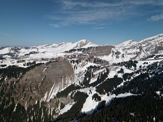 Présentation de l'aire d'étude d'Avoriaz