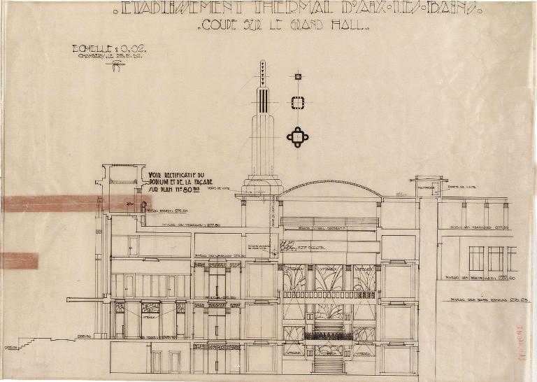 Établissement thermal, dit Thermes de Pétriaux ou Nouveaux Thermes