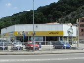 Usine de construction mécanique Jouffray-Trompier et Cie actuellement Garage dit opel, chevrolet, Atlantic