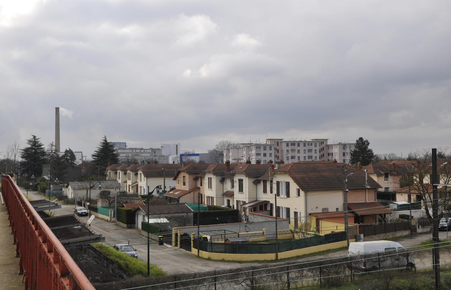 cité ouvrière de l'ancienne Société lyonnaise de soie artificielle dite Grandes maisons de la SLSA