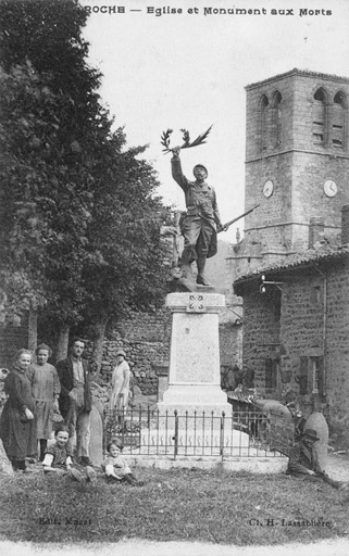 Monument aux morts : le Poilu victorieux, ou la Victoire