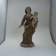 Statuette : Vierge à l'Enfant