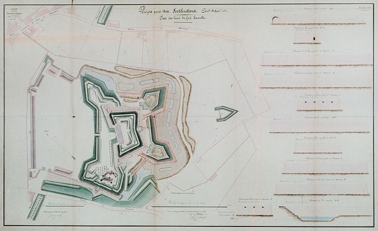 Fort de la Motte ; puis Caserne Sergent Blandan