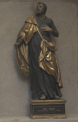 Statue : saint Joseph (?)