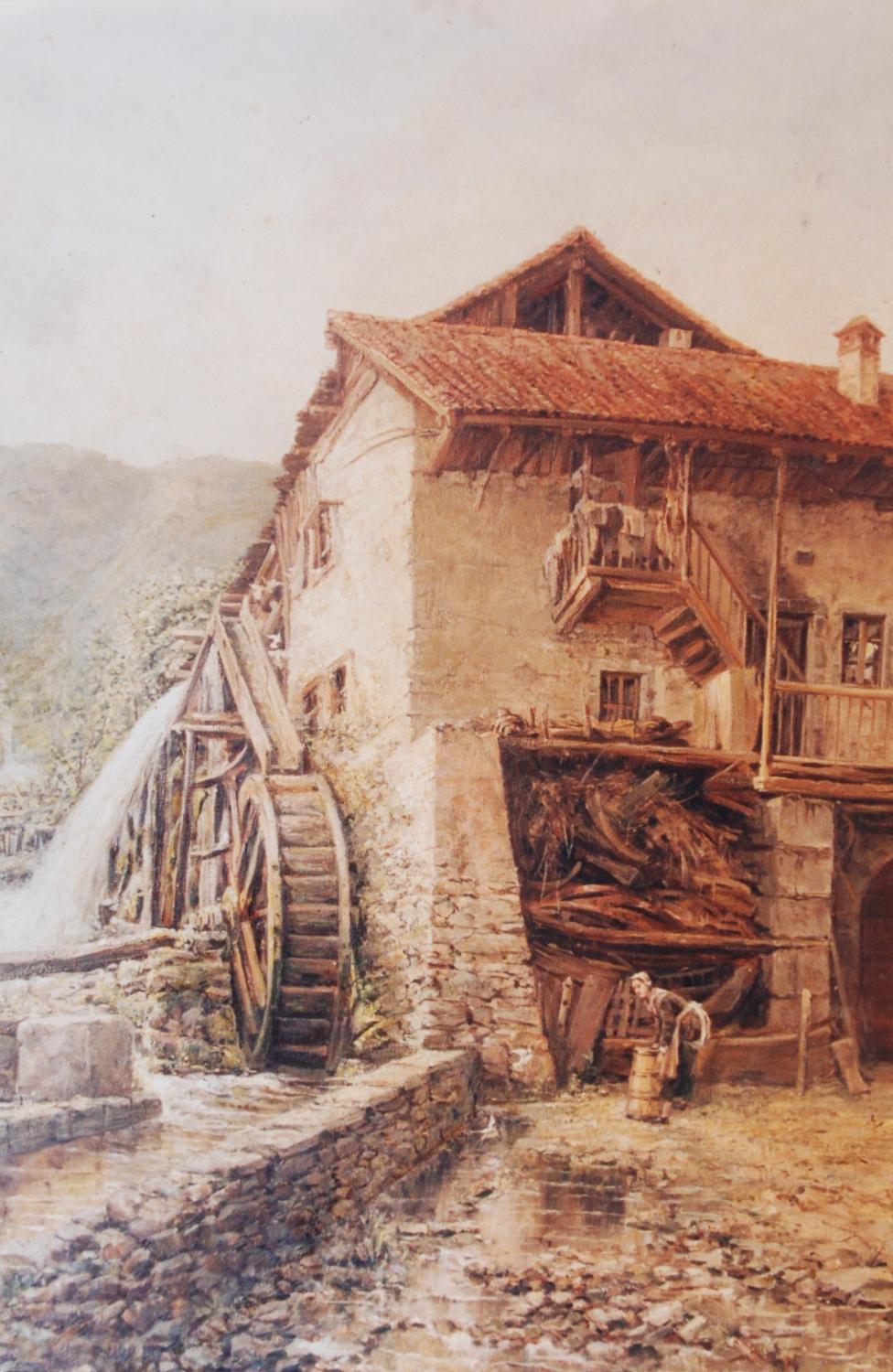 Moulin à farine et scierie des Chartreux d'Aillon puis moulin, pressoir et battoir à chanvre Sonnet puis Pernet actuellement logement et gîte