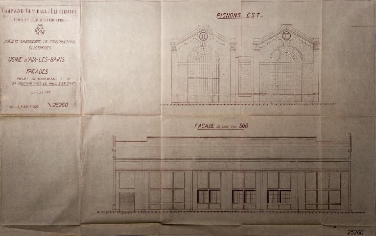 Ateliers de fabrication, Anciennes halles