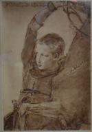 Photographie d'après un portrait de Paul Baudry représentant Philippe d'Orléans (1869-1926), enfant
