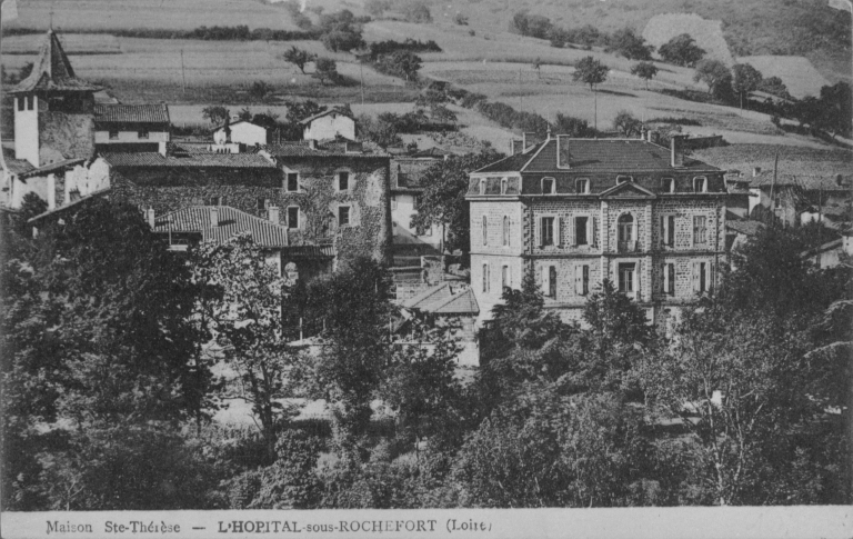 Maison de notable, puis pensionnat Sainte-Thérèse, de religieuses de l'Enfant-Jésus de Claveisolles