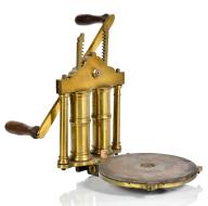 Instrument de démonstration en thermodynamique : pompe à vide à double manivelle