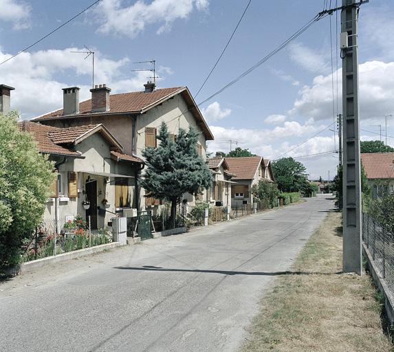 cité ouvrière de la chapellerie Mossant, Vallon et Argod