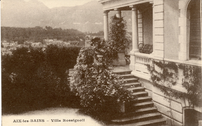 Maison, dite villa Rossignoli, puis lycée Rossignoli, actuellement collège