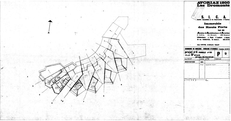 Immeuble dit résidence les Hauts-Forts