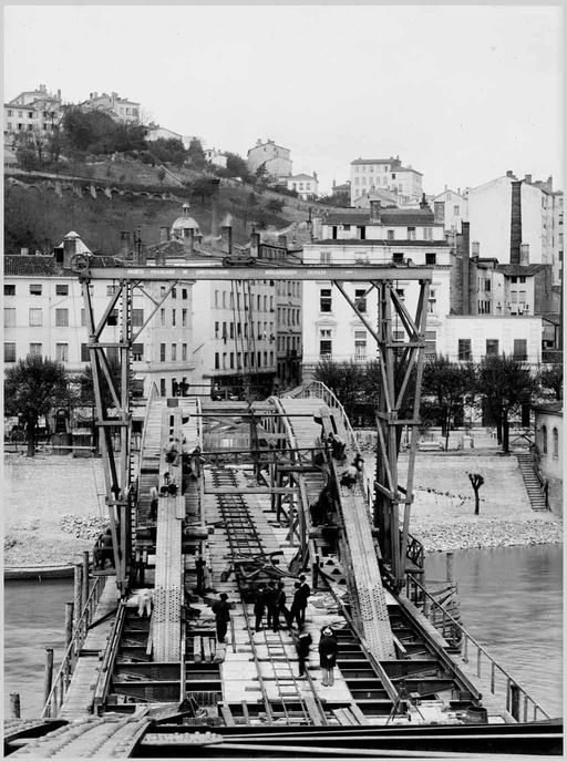 Pont routier de la Boucle, puis pont routier Winston-Churchill (détruit)