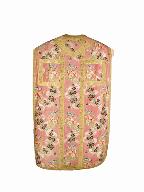 chasuble : ornement rose