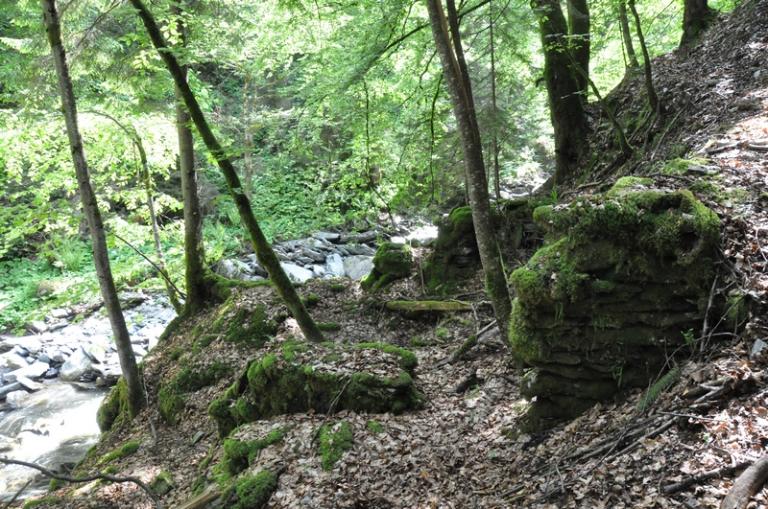 Moulin à farine du Cudray actuellement vestiges