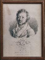 Estampe : Portrait d'André-Marie Ampère