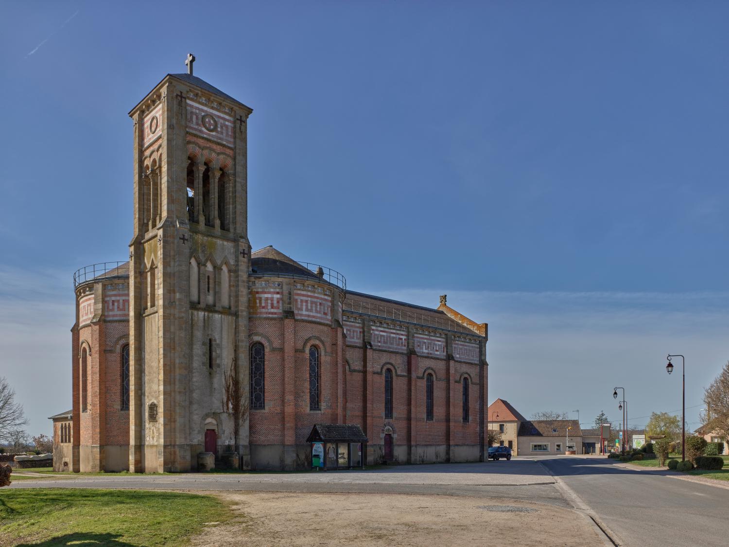 Eglise Saint-Léopardin puis Saint-Martin de Saint-Léopardin d'Augy