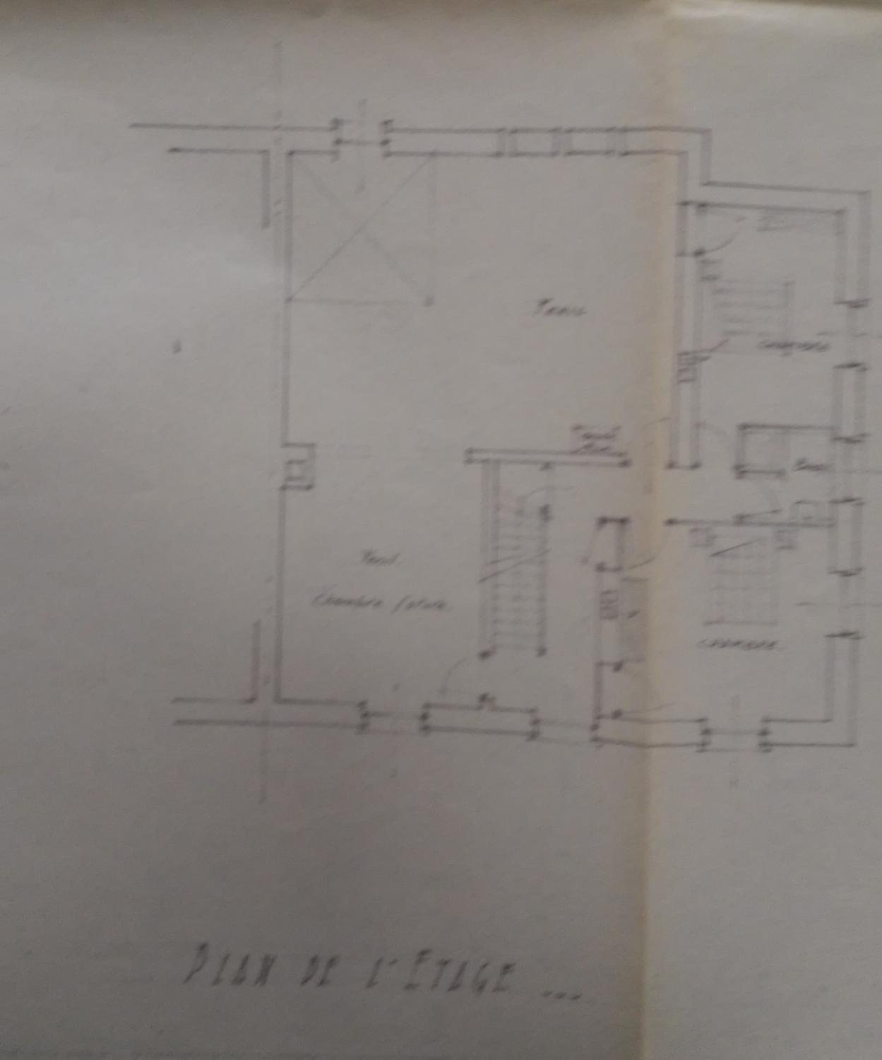 Ensemble de maisons de la reconstruction à Bessans