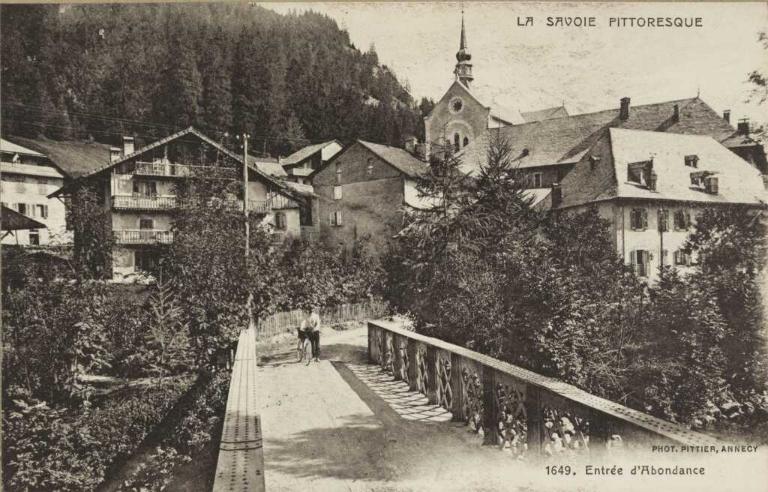 Pont de Sous-le-Pas dite "passerelle du Moulin"