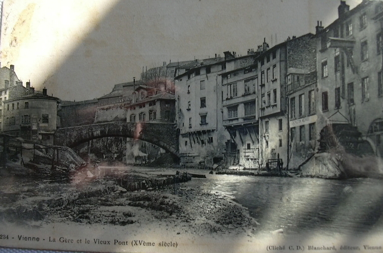 Pont Saint-Martin dit traversée pietonne de la Gère