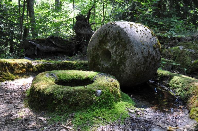 Moulins de Ronchat actuellement vestiges