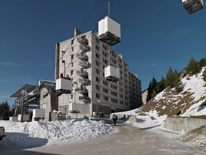 Établissements administratifs communaux, ensemble du génie civil