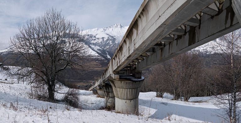 Station de sports d'hiver Arc 1600 - Pierre Blanche