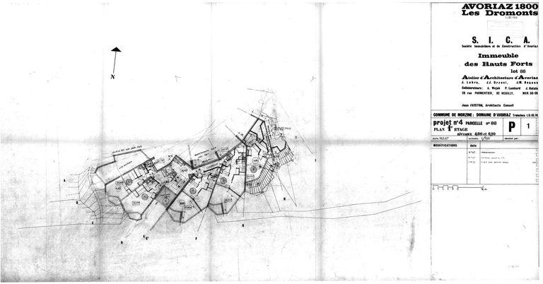 Immeuble dit résidence les Hauts-Forts