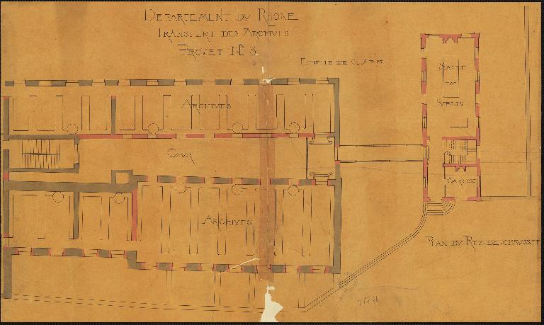 Couvent de carmes déchaussés Notre-Dame-du-Mont-Carmel, puis caserne, pensionnat, archives départementales du Rhône