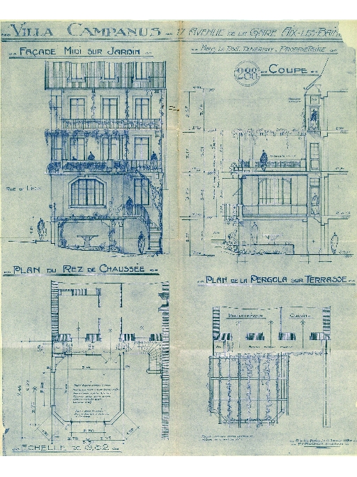 Immeuble, dit Villa Campanus