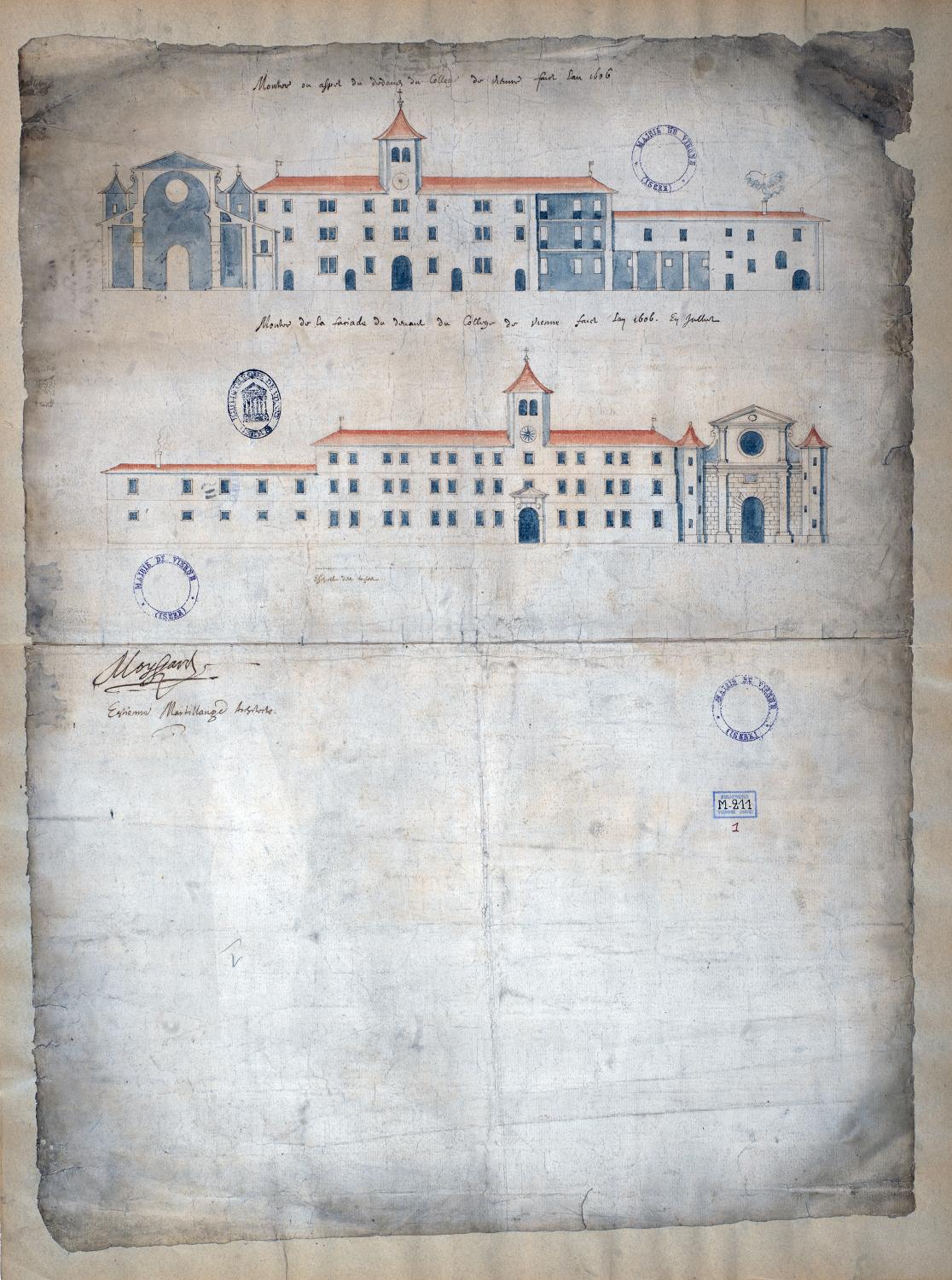 Église du collège des jésuites de Vienne, dite église Saint-Louis, actuellement église Saint-André-le-Haut