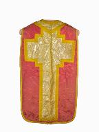 chasuble : ornement rose n°2