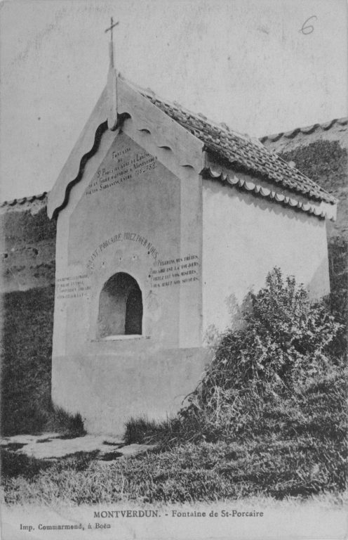 Fontaine de dévotion de saint Porchaire