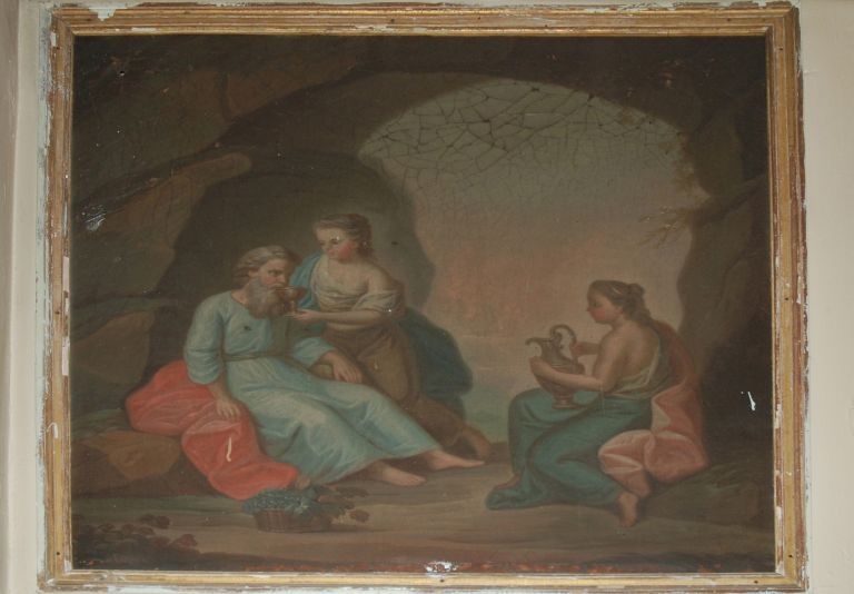 Tableau : Loth enivré par ses filles