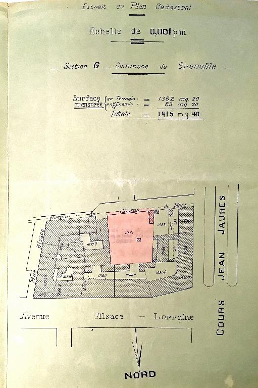 Centre de formation d'apprentis, actuellement lycée d'enseignement général, technologique et professionnel Jean-Jaurès