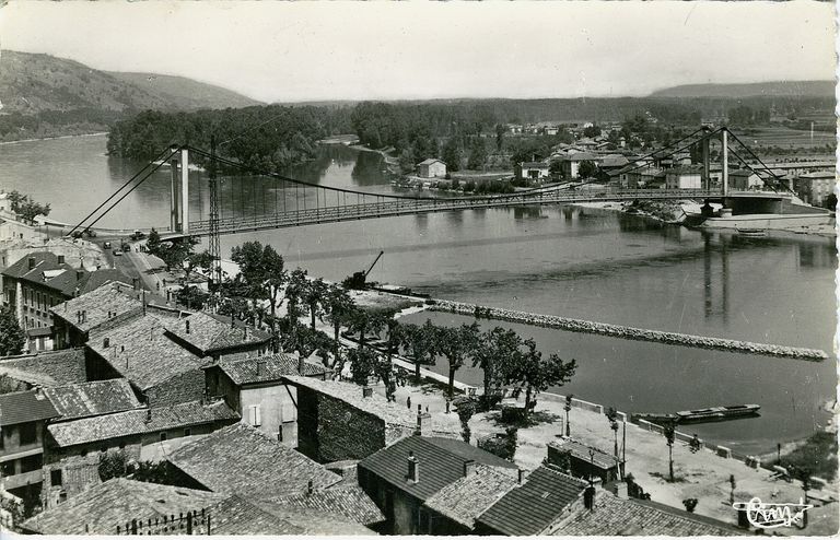 Pont routier de Sablons, ou pont routier de Serrières